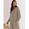 image:imageANRABESS Jumpsuits for Women 2026 Fall Long Sleeve Casual Loose Fit Romper Lounge One Piece Pajamas Outfits JumperGrey Beige