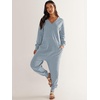 image:imageANRABESS Jumpsuits for Women 2026 Fall Long Sleeve Casual Loose Fit Romper Lounge One Piece Pajamas Outfits JumperSky