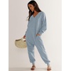 image:imageANRABESS Jumpsuits for Women 2026 Fall Long Sleeve Casual Loose Fit Romper Lounge One Piece Pajamas Outfits JumperSky
