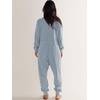 image:imageANRABESS Jumpsuits for Women 2026 Fall Long Sleeve Casual Loose Fit Romper Lounge One Piece Pajamas Outfits JumperSky