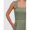 image:imageANRABESS Jumpsuits for Women Casual Smocked Sleeveless Wide Leg Comfy Rompers With Pockets Summer Vacation amp Dressy WearOlive