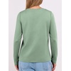 image:imageANRABESS Long Sleeve Shirts for WomenSoft Stretchy WrinkleFree TopsCasual Crew Neck T Shirt for Work Daily FallLight Green