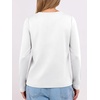 image:imageANRABESS Long Sleeve Shirts for WomenSoft Stretchy WrinkleFree TopsCasual Crew Neck T Shirt for Work Daily FallWhite