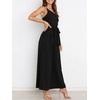 image:imageANRABESS Women Summer Dressy Jumpsuits One Shoulder Sleeveless Casual Wide Leg Pants Romper Jumper 2026 Trendy Fall OutfitsBlack
