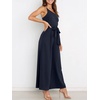 image:imageANRABESS Women Summer Dressy Jumpsuits One Shoulder Sleeveless Casual Wide Leg Pants Romper Jumper 2026 Trendy Fall OutfitsDark Blue