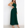image:imageANRABESS Women Summer Dressy Jumpsuits One Shoulder Sleeveless Casual Wide Leg Pants Romper Jumper 2026 Trendy Fall OutfitsDeep Green