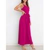 image:imageANRABESS Women Summer Dressy Jumpsuits One Shoulder Sleeveless Casual Wide Leg Pants Romper Jumper 2026 Trendy Fall OutfitsRose