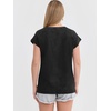 image:imageANRABESS Womens Acid Washed TShirt Cap Sleeve Vintage Casual Crew Neck Tops Summer Basic Tee 2026 Fashion ClothingBlack