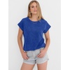 image:imageANRABESS Womens Acid Washed TShirt Cap Sleeve Vintage Casual Crew Neck Tops Summer Basic Tee 2026 Fashion ClothingBlue