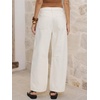 image:imageANRABESS Womens Barrel Jeans Mid Rise Wide Leg Denim Pants Casual Baggy Relaxed Fit Y2K Streetwear Boyfriend Ankle LengthWhite