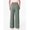 image:imageANRABESS Womens Gingham Pants Checkered Plaid Striped Boxer Wide Leg Palazzo Pants Lounge PJ Bottoms Trousers with PocketsDeep Green White Plaid