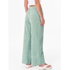 image:imageANRABESS Womens Gingham Pants Checkered Plaid Striped Boxer Wide Leg Palazzo Pants Lounge PJ Bottoms Trousers with PocketsGreen White Plaid