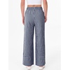 image:imageANRABESS Womens Gingham Pants Checkered Plaid Striped Boxer Wide Leg Palazzo Pants Lounge PJ Bottoms Trousers with PocketsNavy Blue White Plaid
