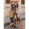 image:imageANRABESS Womens Maxi Skirts High Waisted 2026 Summer Boho Floral Beach Flowy Side Slit Long Skirt with Adjustable DrawstringFloral Navy Blue