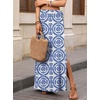 image:imageANRABESS Womens Maxi Skirts High Waisted 2026 Summer Boho Floral Beach Flowy Side Slit Long Skirt with Adjustable DrawstringFloral Royal Blue