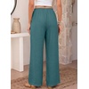 image:imageANRABESS Womens Palazzo Pants Wide Leg Flowy Drawstring High Waisted Casual Trousers 2026 Summer Beach Vacation ClothesLake