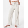 image:imageANRABESS Womens Wide Leg Palazzo Linen Pants High Waist Split Ankle Casual Lounge Beach Vacation Pants 2026 Spring SummerBeige
