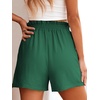 image:imageANRABESS Shorts for Women Summer Casual Elastic High Waisted Wide Leg Cute Dressy 2026 Vacation Beach ClothesGreen