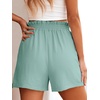 image:imageANRABESS Shorts for Women Summer Casual Elastic High Waisted Wide Leg Cute Dressy 2026 Vacation Beach ClothesMint Green