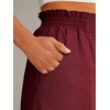 image:imageANRABESS Shorts for Women Summer Casual Elastic High Waisted Wide Leg Cute Dressy 2026 Vacation Beach ClothesRust Maroon