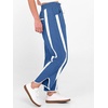 image:imageANRABESS Women Track Pants Casual Drawstring Waist Lightweight Baggy Contrast Color Workout Barrel Leg Pants with PocketsBlue