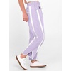 image:imageANRABESS Women Track Pants Casual Drawstring Waist Lightweight Baggy Contrast Color Workout Barrel Leg Pants with PocketsPurple