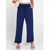 image:imageANRABESS Women Wide Leg Pants Summer Palazzo High Waisted Casual Loose Lounge Flowy Capri Cropped Beach Trousers Work OutfitsNavy Blue