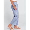 image:imageANRABESS Womens Gingham Striped Pants Palazzo amp Cropped Comfy amp Cute Lounge Pajama Plaid PJ Bottoms With PocketsBlue White Plaid