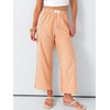 image:imageANRABESS Womens Gingham Striped Pants Palazzo amp Cropped Comfy amp Cute Lounge Pajama Plaid PJ Bottoms With PocketsOrange White Plaid