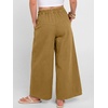 image:imageANRABESS Womens Wide Leg Palazzo JeansCropped Ankle LengthHigh Waist Baggy Barrel Denim Pants with PocketsCoffee