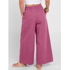 image:imageANRABESS Womens Wide Leg Palazzo JeansCropped Ankle LengthHigh Waist Baggy Barrel Denim Pants with PocketsHot Pink