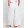 image:imageANRABESS Womens Wide Leg Palazzo JeansCropped Ankle LengthHigh Waist Baggy Barrel Denim Pants with PocketsWhite