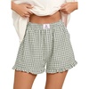Army Green White Plaid