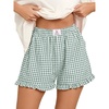 Green White Plaid