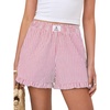 Pink White Stripe