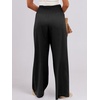 image:imageANRABESS Women Linen Palazzo Pants Summer Boho Wide Leg High Waist Casual Lounge Pant 2026 Beach Travel Vacation OutfitsBlack