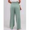 image:imageANRABESS Women Linen Palazzo Pants Summer Boho Wide Leg High Waist Casual Lounge Pant 2026 Beach Travel Vacation OutfitsGreen Blue