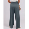 image:imageANRABESS Women Linen Palazzo Pants Summer Boho Wide Leg High Waist Casual Lounge Pant 2026 Beach Travel Vacation OutfitsGrey
