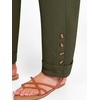 image:imageANRABESS Womens Casual Cropped Pants Drawstring Elastic Waist Ankle Trousers Comfy for Lounge Office Versatile Daily WearArmy Green