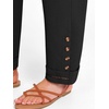image:imageANRABESS Womens Casual Cropped Pants Drawstring Elastic Waist Ankle Trousers Comfy for Lounge Office Versatile Daily WearBlack