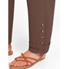 image:imageANRABESS Womens Casual Cropped Pants Drawstring Elastic Waist Ankle Trousers Comfy for Lounge Office Versatile Daily WearBrown