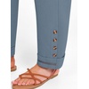 image:imageANRABESS Womens Casual Cropped Pants Drawstring Elastic Waist Ankle Trousers Comfy for Lounge Office Versatile Daily WearGrey Blue