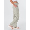 image:imageANRABESS Womens Striped Gingham Pants 2026 Spring Pajama Lounge Boxer Pants Casual Wide Leg Drawstring PJ Bottoms TrousersArmy Green White Plaid