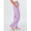 image:imageANRABESS Womens Striped Gingham Pants 2026 Spring Pajama Lounge Boxer Pants Casual Wide Leg Drawstring PJ Bottoms TrousersPurple White Plaid