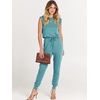 image:imageANRABESS Womens Summer Sleeveless Jumpsuits Casual Dressy Stretchy Crewneck Rompers One Piece Outfits Fall Fashion 2026Lake