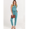 image:imageANRABESS Womens Summer Sleeveless Jumpsuits Casual Dressy Stretchy Crewneck Rompers One Piece Outfits Fall Fashion 2026Lake