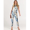 image:imageANRABESS Womens Summer Sleeveless Jumpsuits Casual Dressy Stretchy Crewneck Rompers One Piece Outfits Fall Fashion 2026Tie Dye Yellow