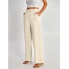 image:imageANRABESS Womens Wide Leg Business Casual Pants 2026 High Elastic Waisted Loose Fit Work Office Trousers Slacks OutfitsApricot