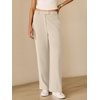 image:imageANRABESS Womens Wide Leg Business Casual Pants 2026 High Elastic Waisted Loose Fit Work Office Trousers Slacks OutfitsKhaki