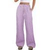 Purple White Plaid